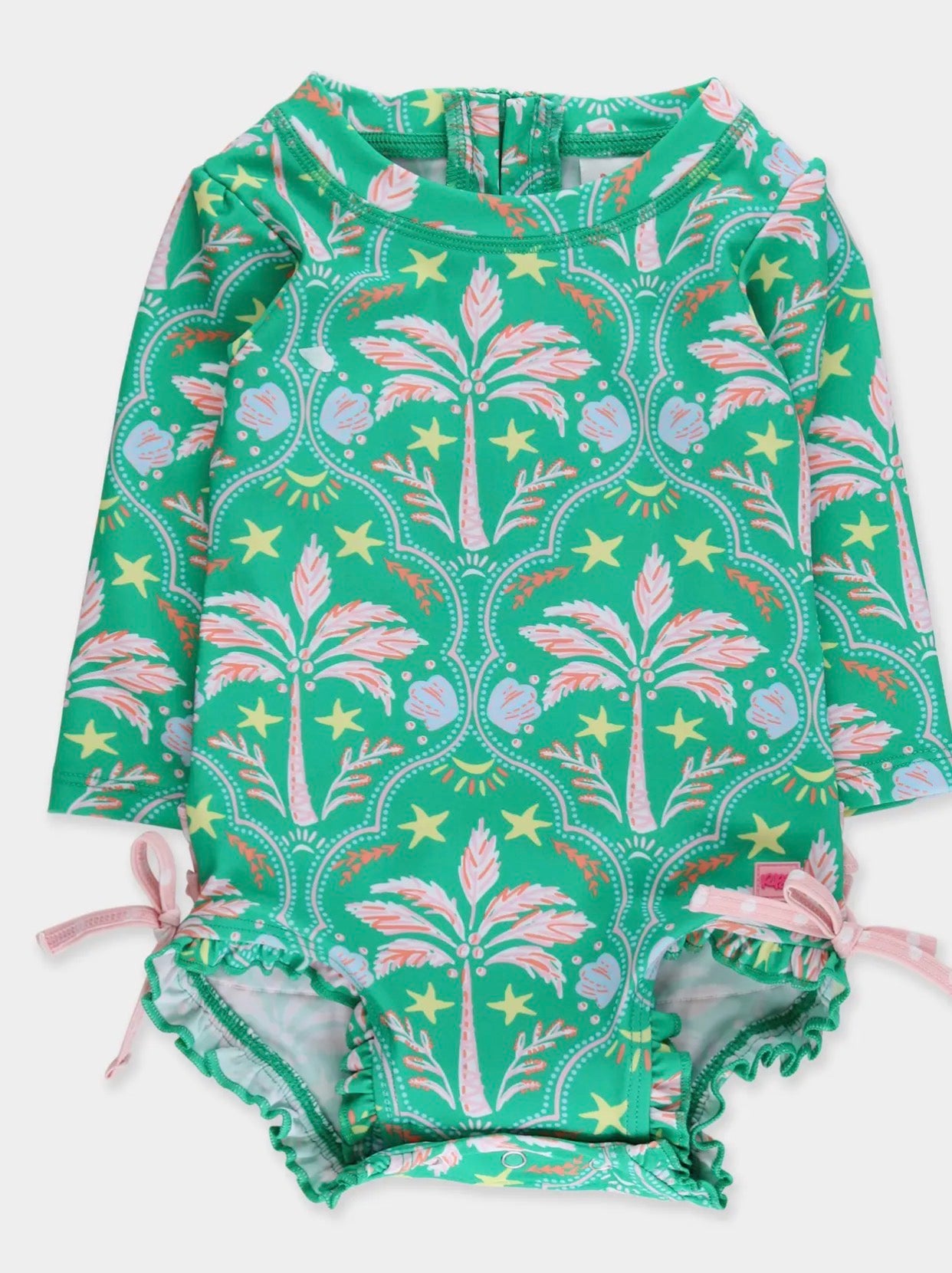 Rufflebutts Cabana Long Sleeve Swim