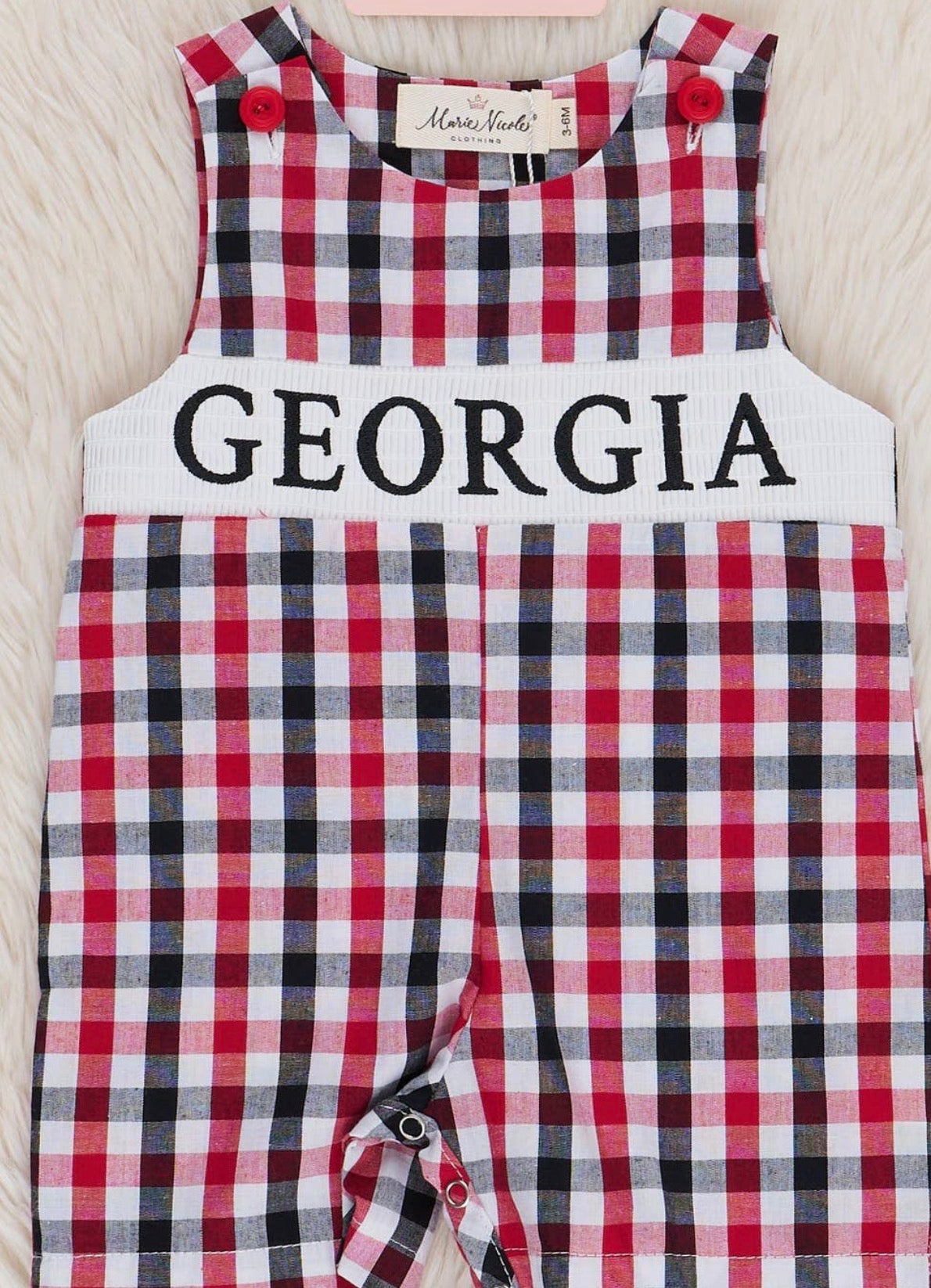 Georgia Smocked Johnny