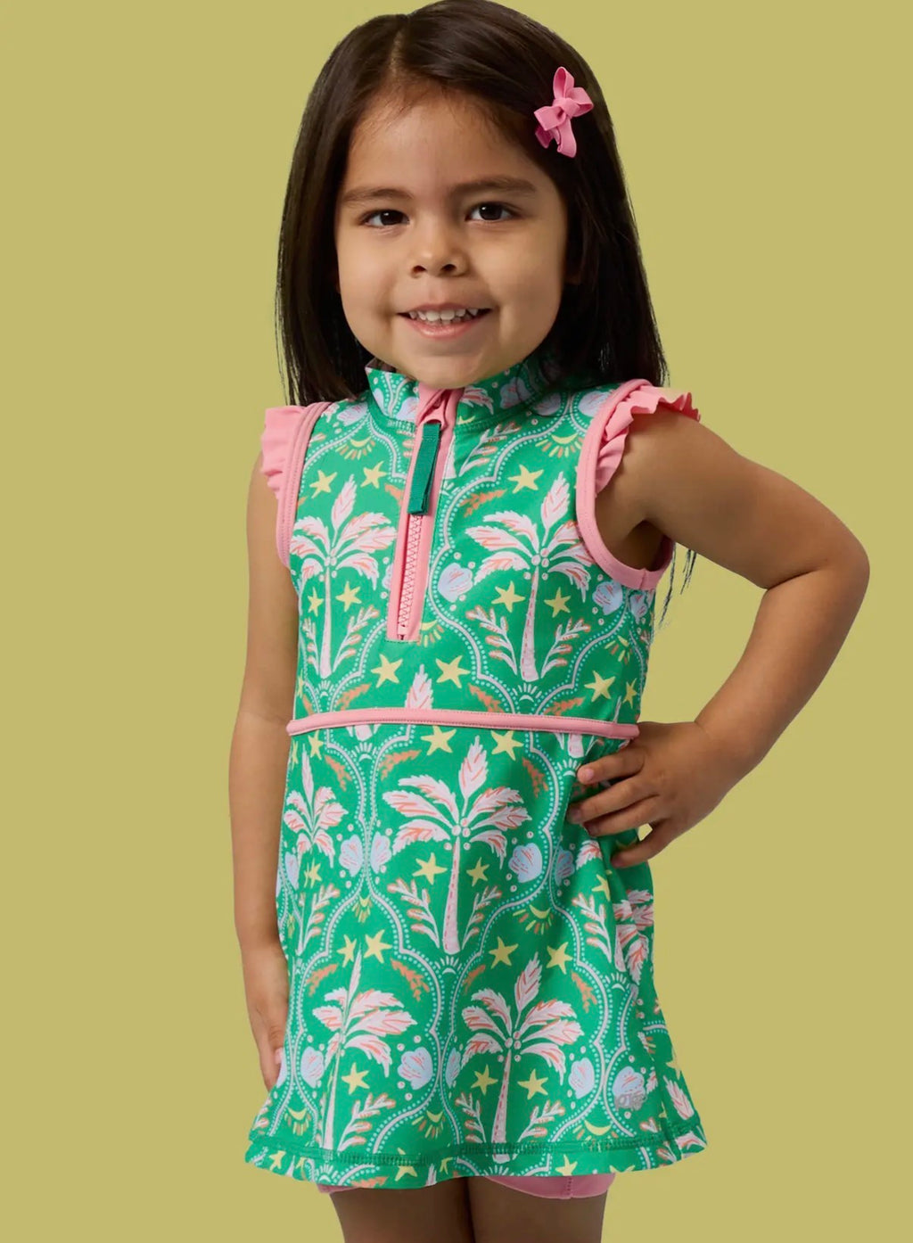 Rufflebutts Cabana Mini Dress