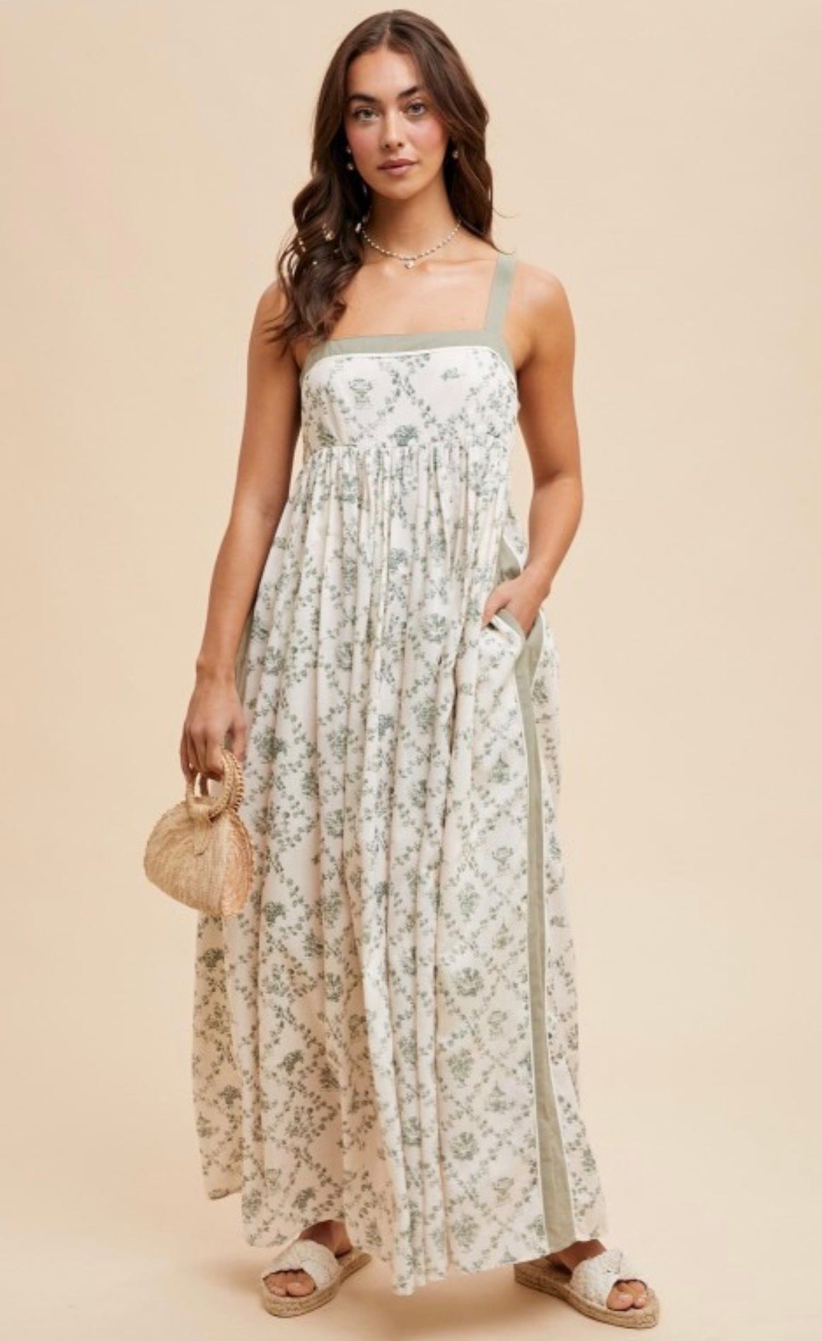 French Vacation Maxi Green