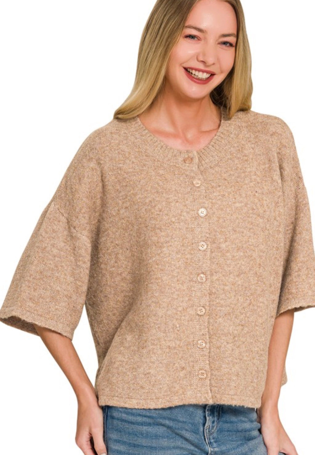 Sloane Cardigan - Mocha