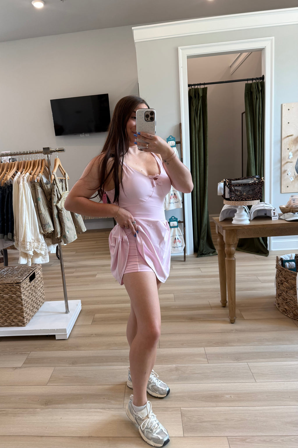 Summer Fun Active Dress Pink