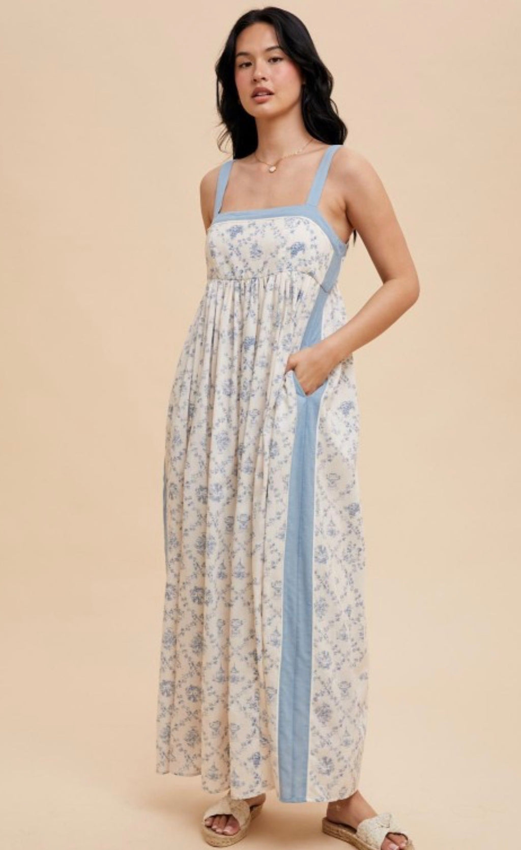French Vacation Maxi Blue