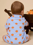 RuffleButts Gingham Polo