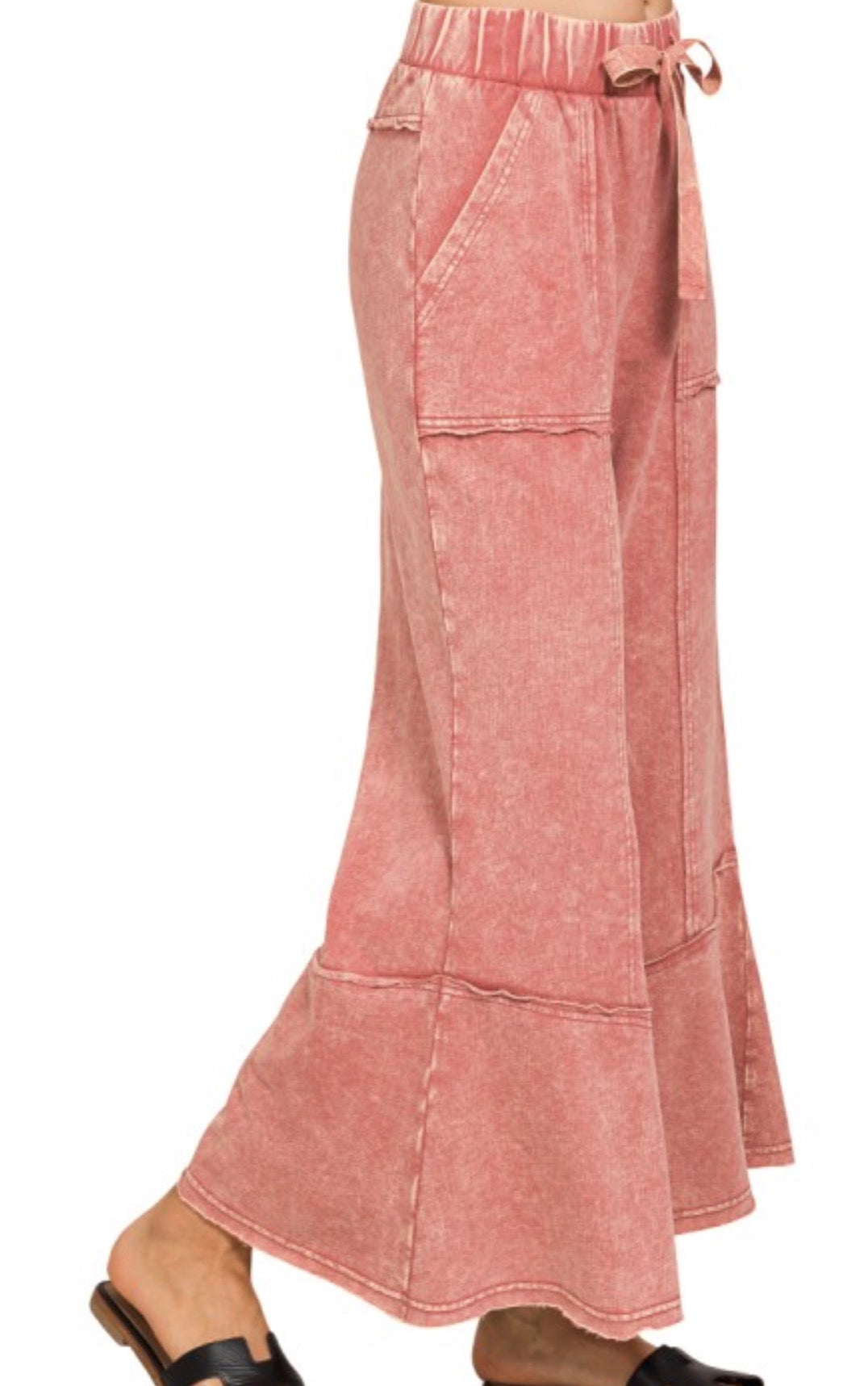 Winter Rose Hem Pants