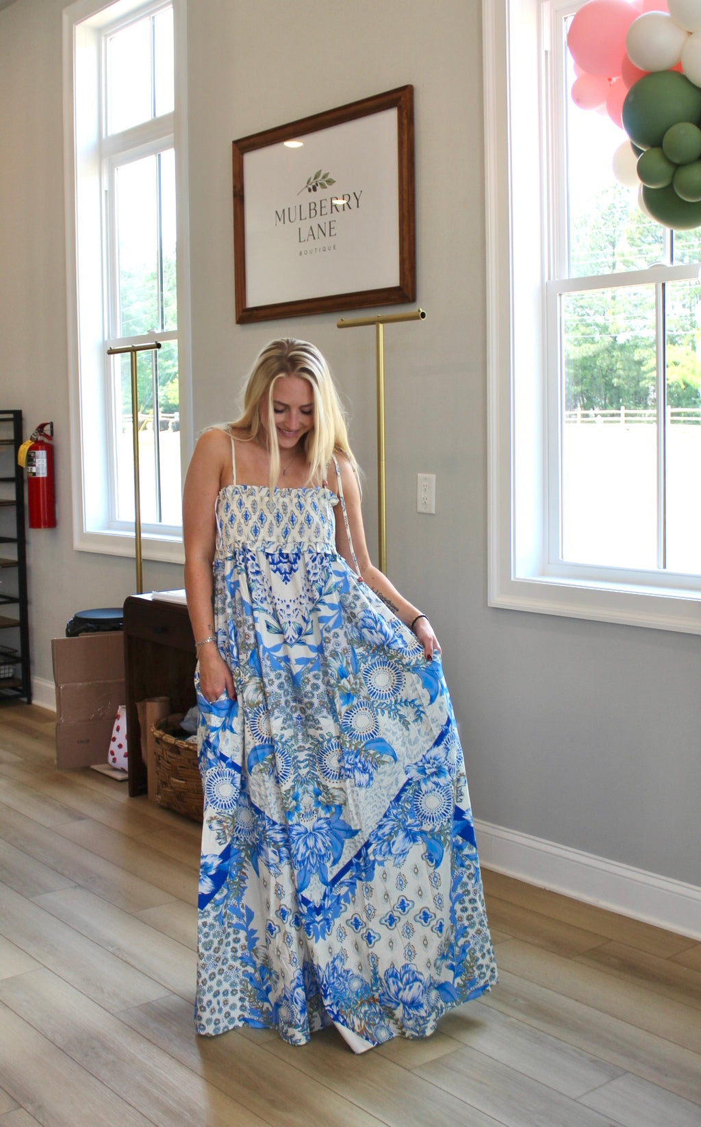 Capri Blue Maxi