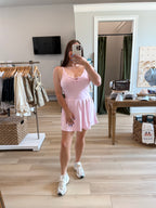 Summer Fun Active Dress Pink