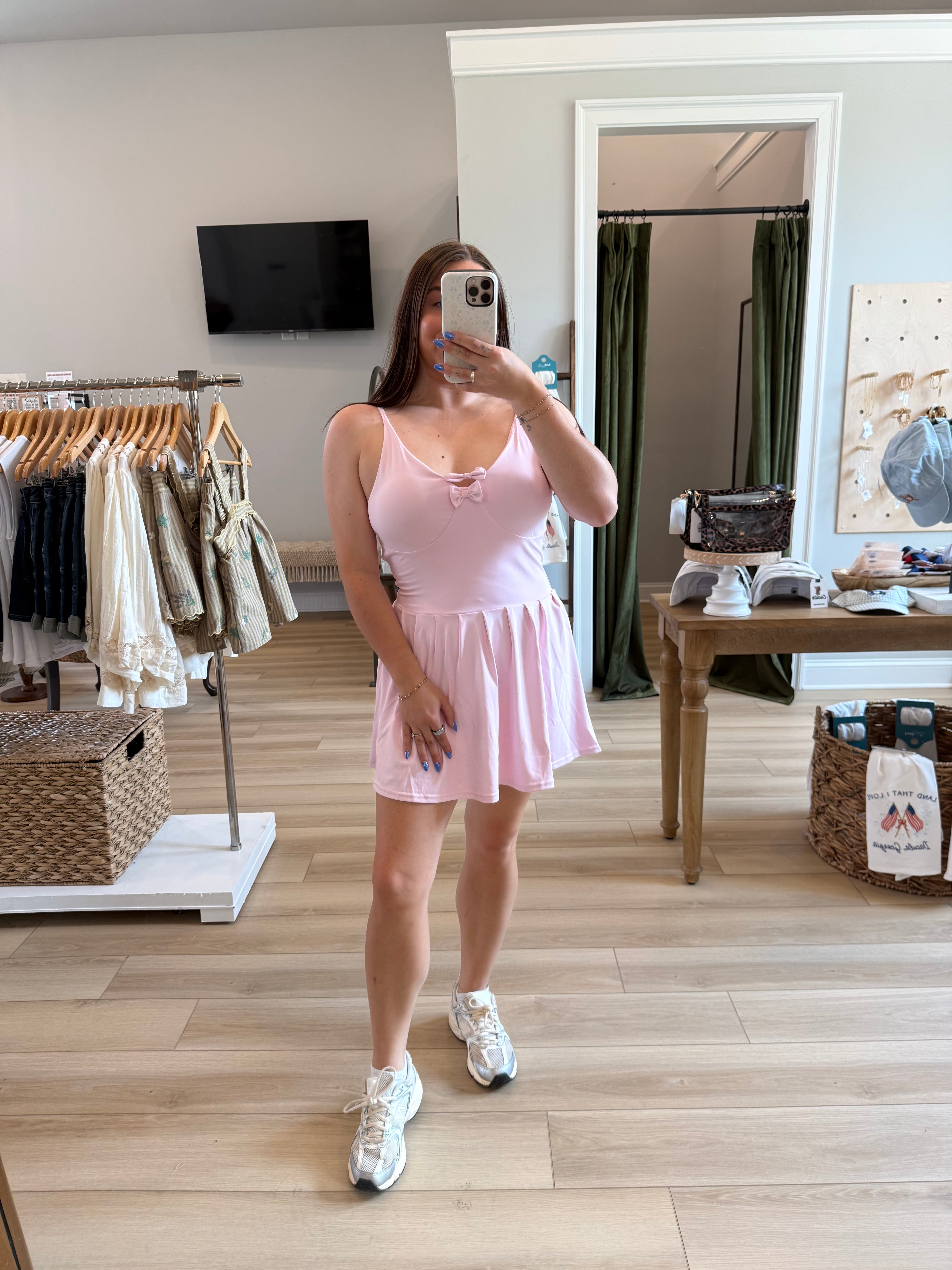 Summer Fun Active Dress Pink