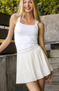 Ash Skirt Ivory
