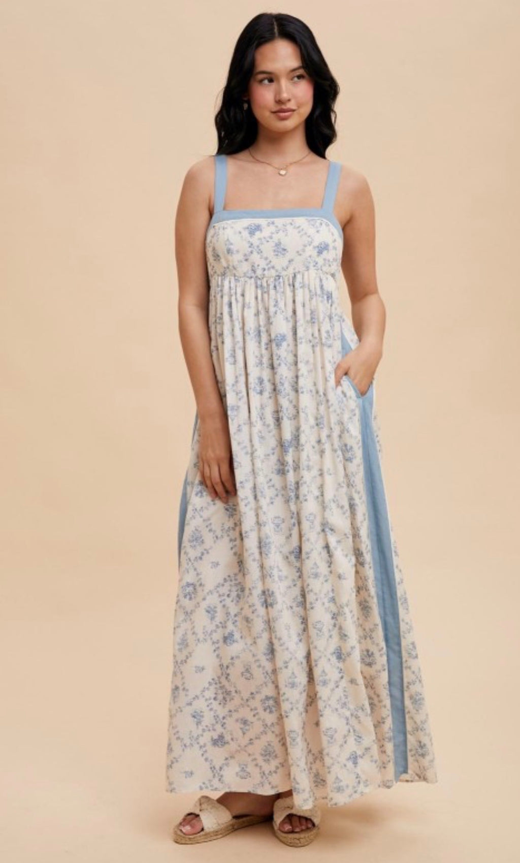 French Vacation Maxi Blue