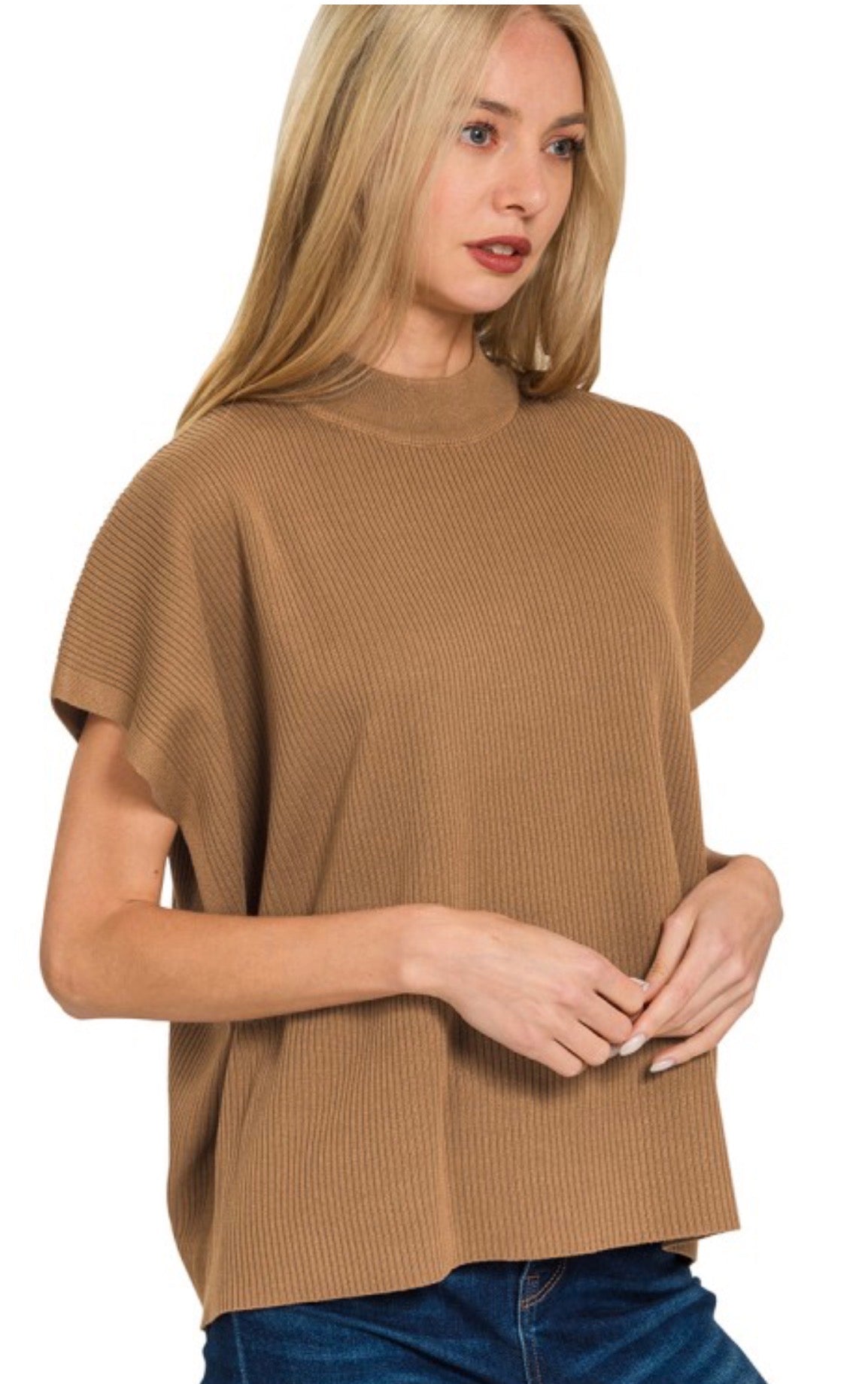 Elise Top - Camel
