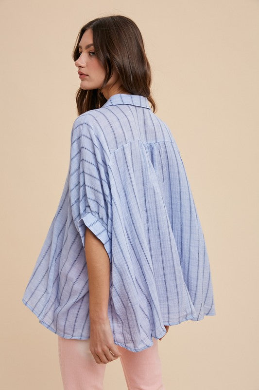 Anna Striped Blouse
