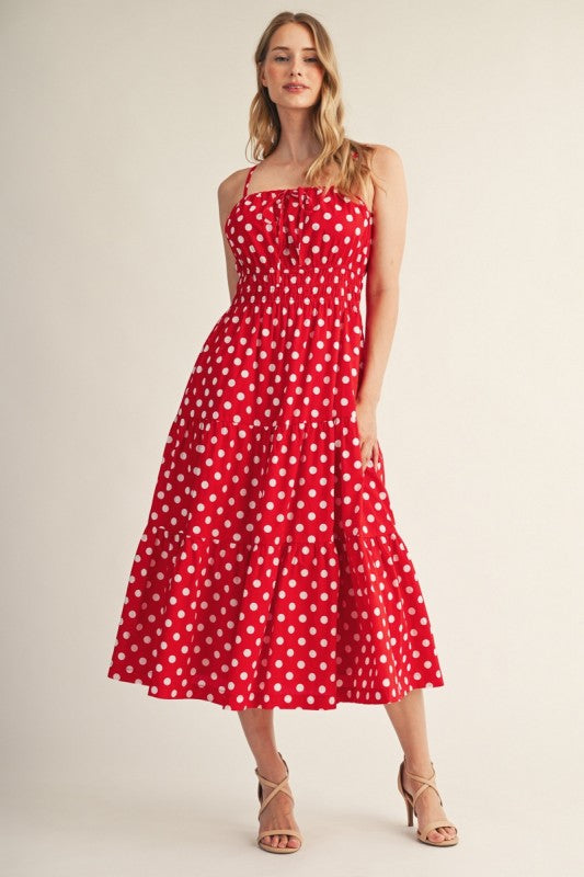 Sweetheart Dot Dress