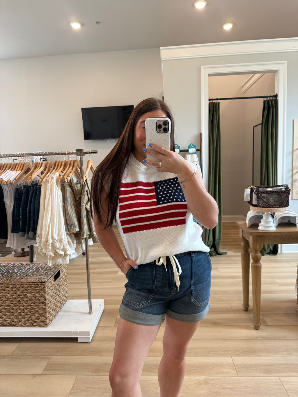 American Girl Flag Tank
