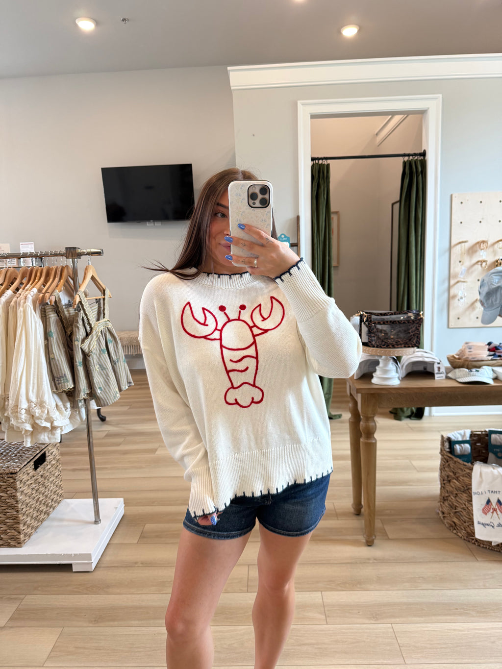 Lobster Cardigan