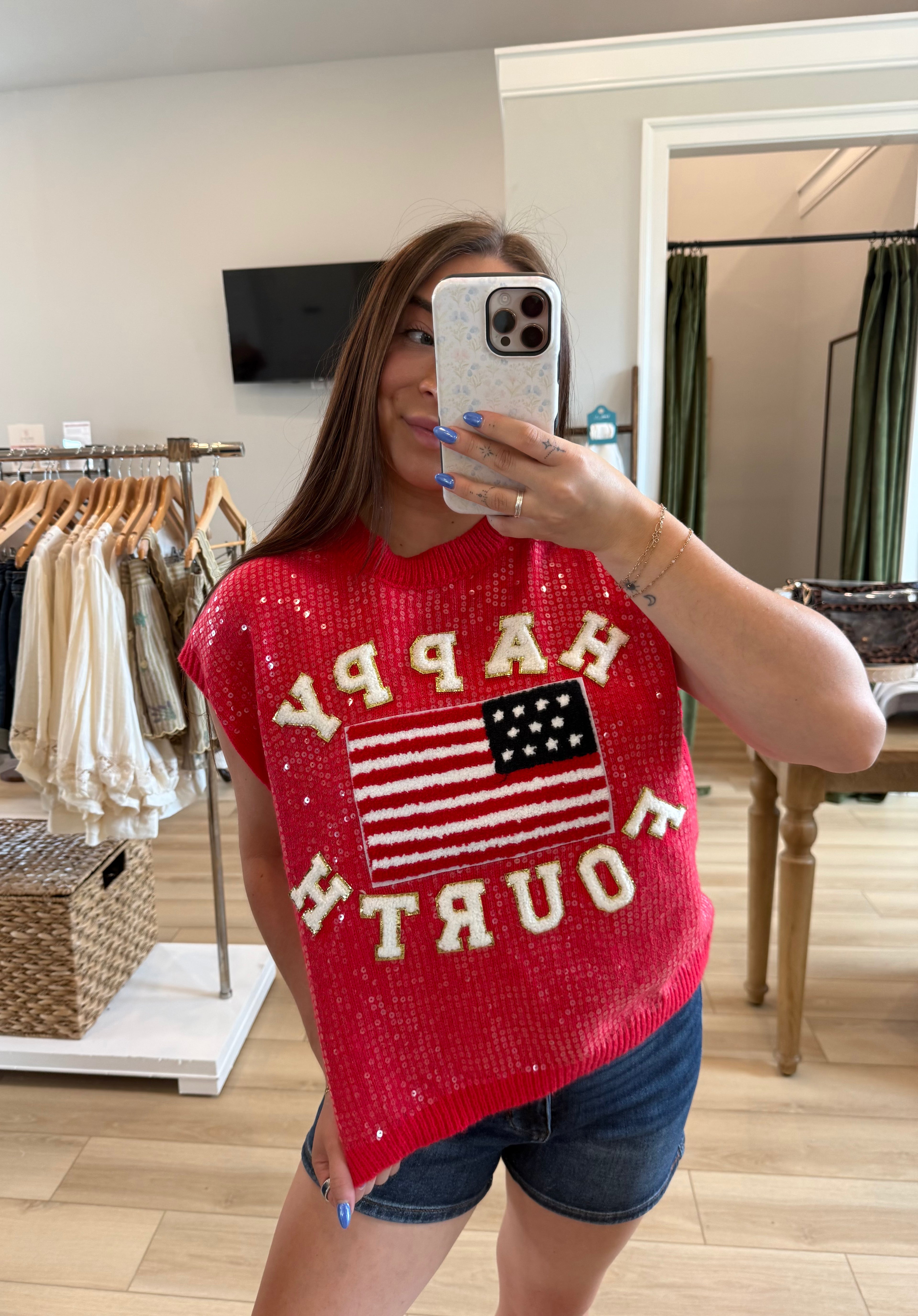 Happy Fourth Top