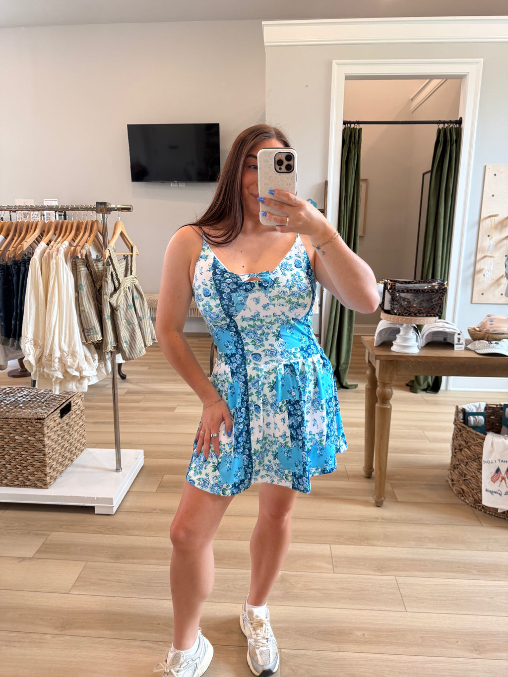 Summer Fun Active Dress Blue