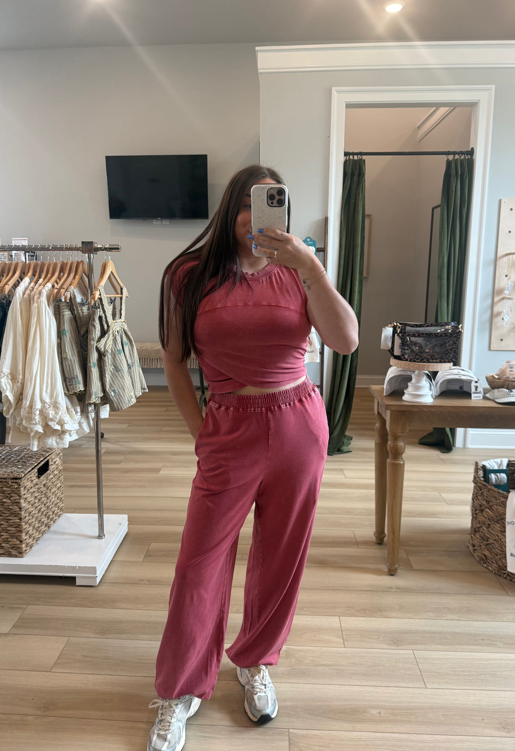Jen Top Red