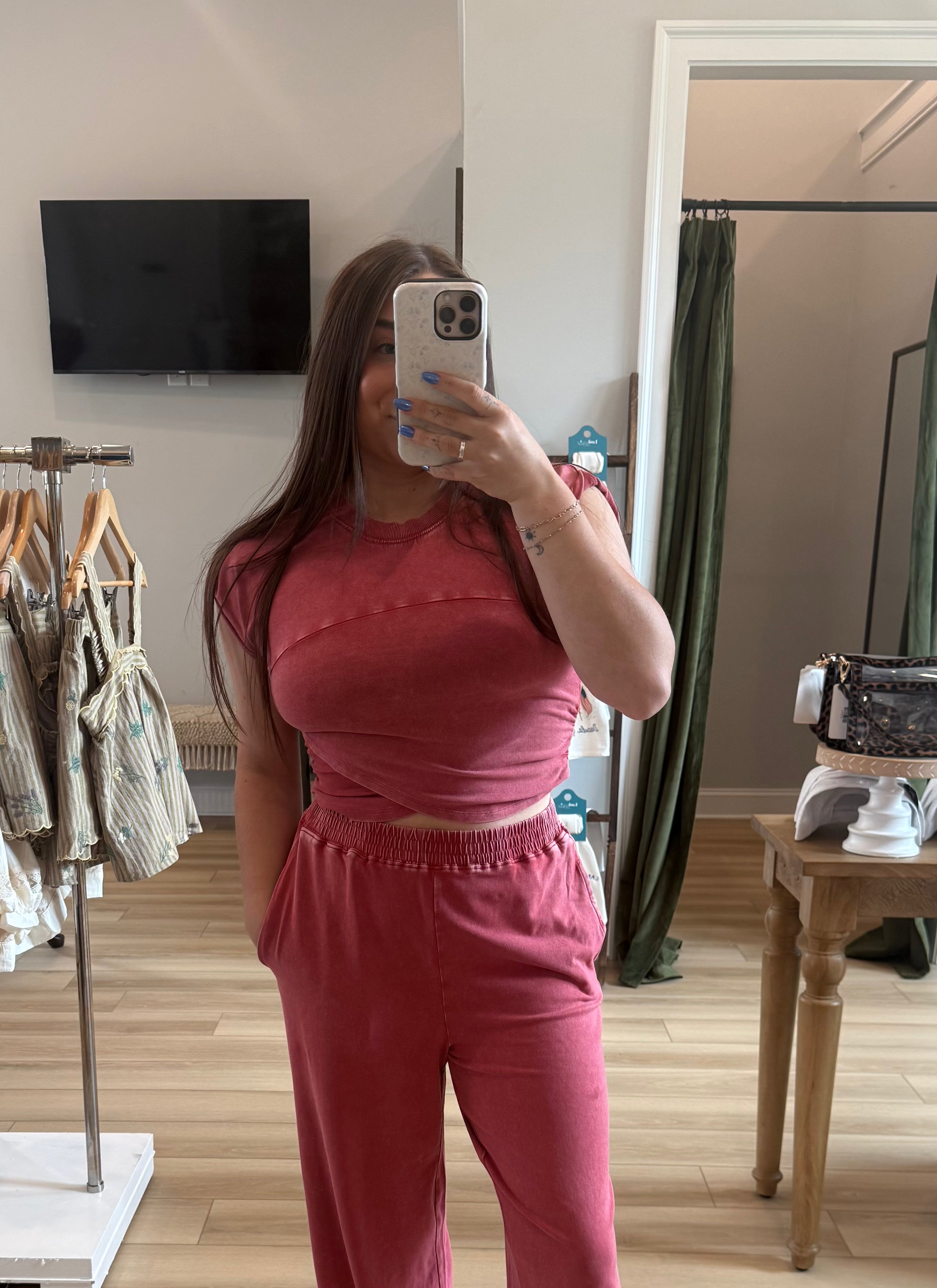 Jen Top Red
