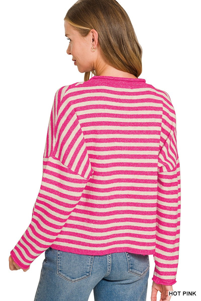 Millie Stripe Cardigan