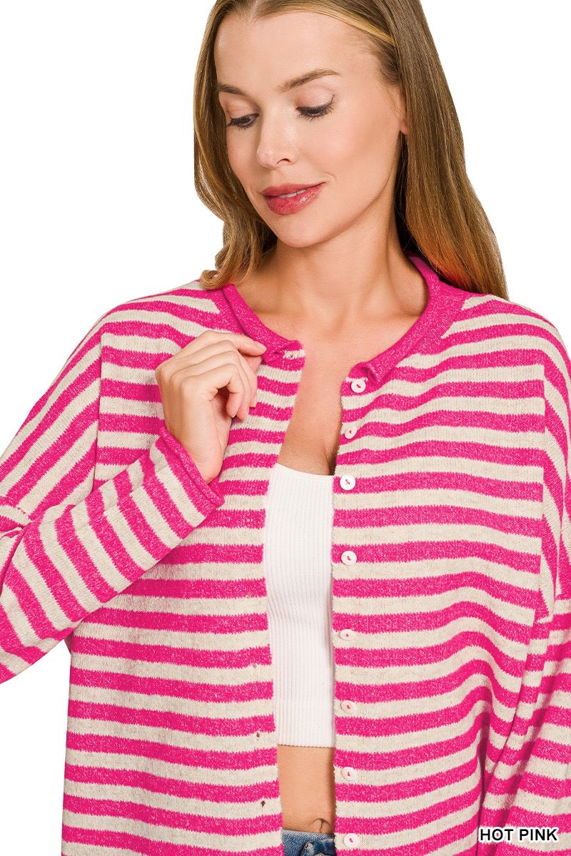 Millie Stripe Cardigan