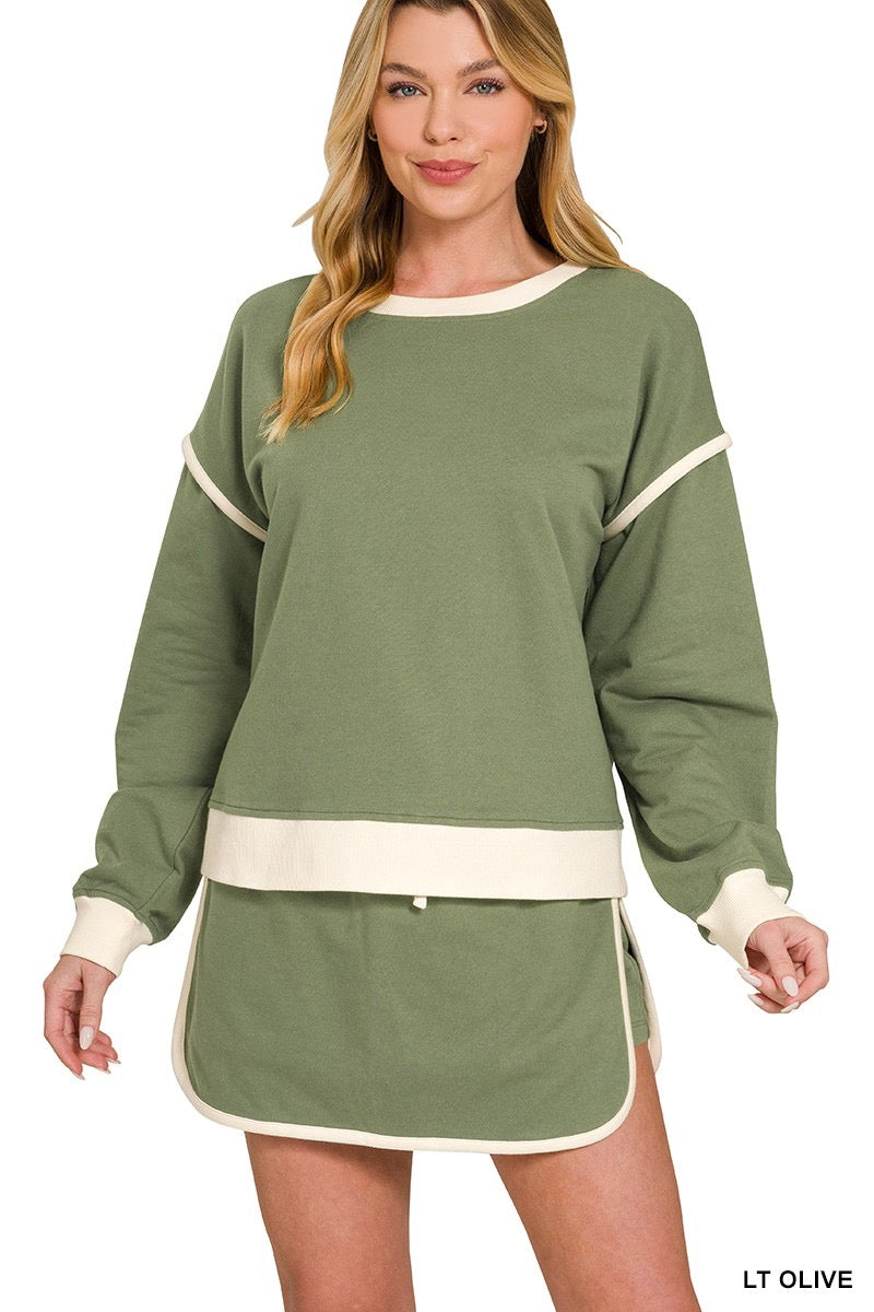 Harper Top Army Green