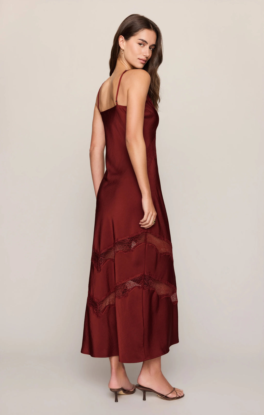 Bruna Lace Inset Midi