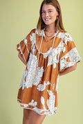 Meadow Bloom Dress - Bronze