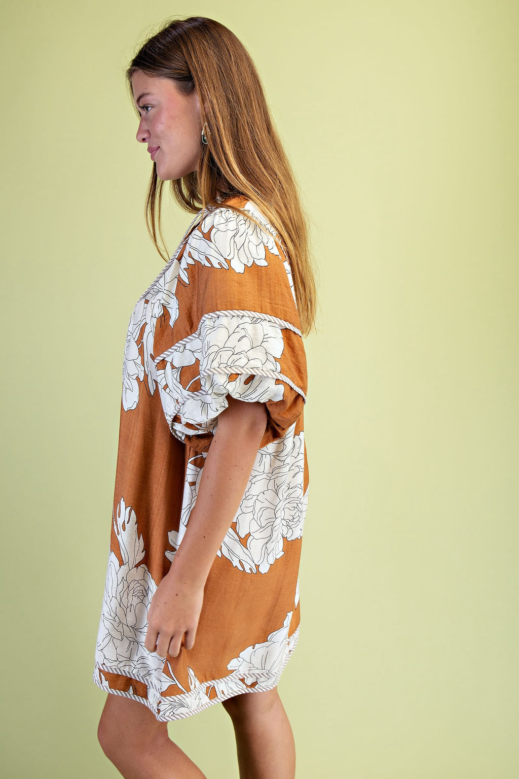 Meadow Bloom Dress - Bronze