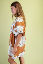 Meadow Bloom Dress - Bronze