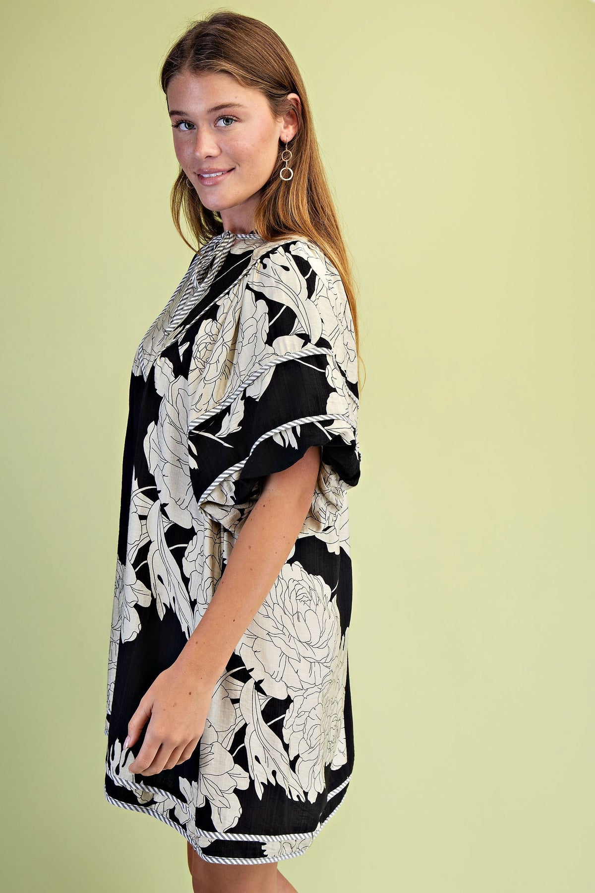 Meadow Bloom Dress - Black
