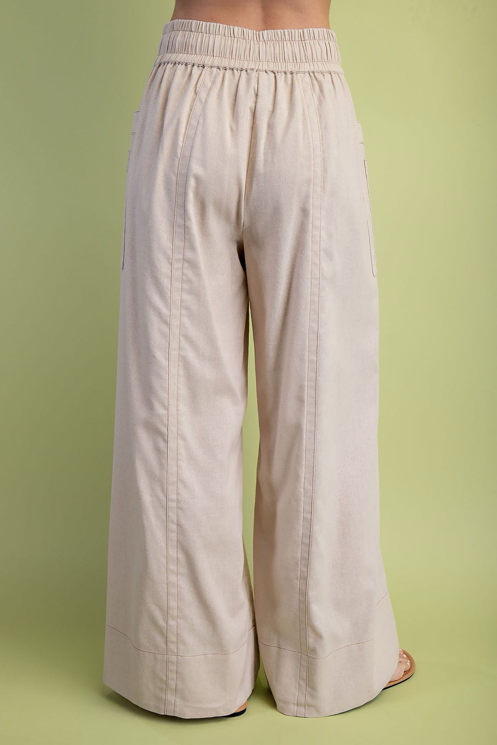 Oakley Linen Pants - Stone