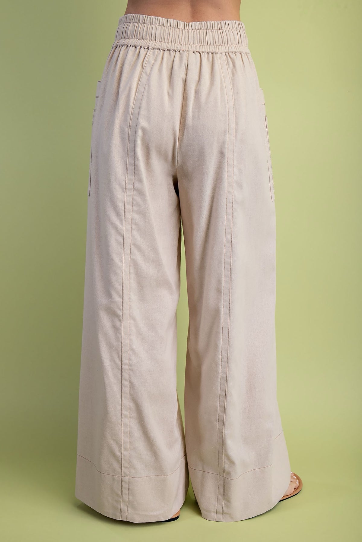 Oakley Linen Pants - Stone