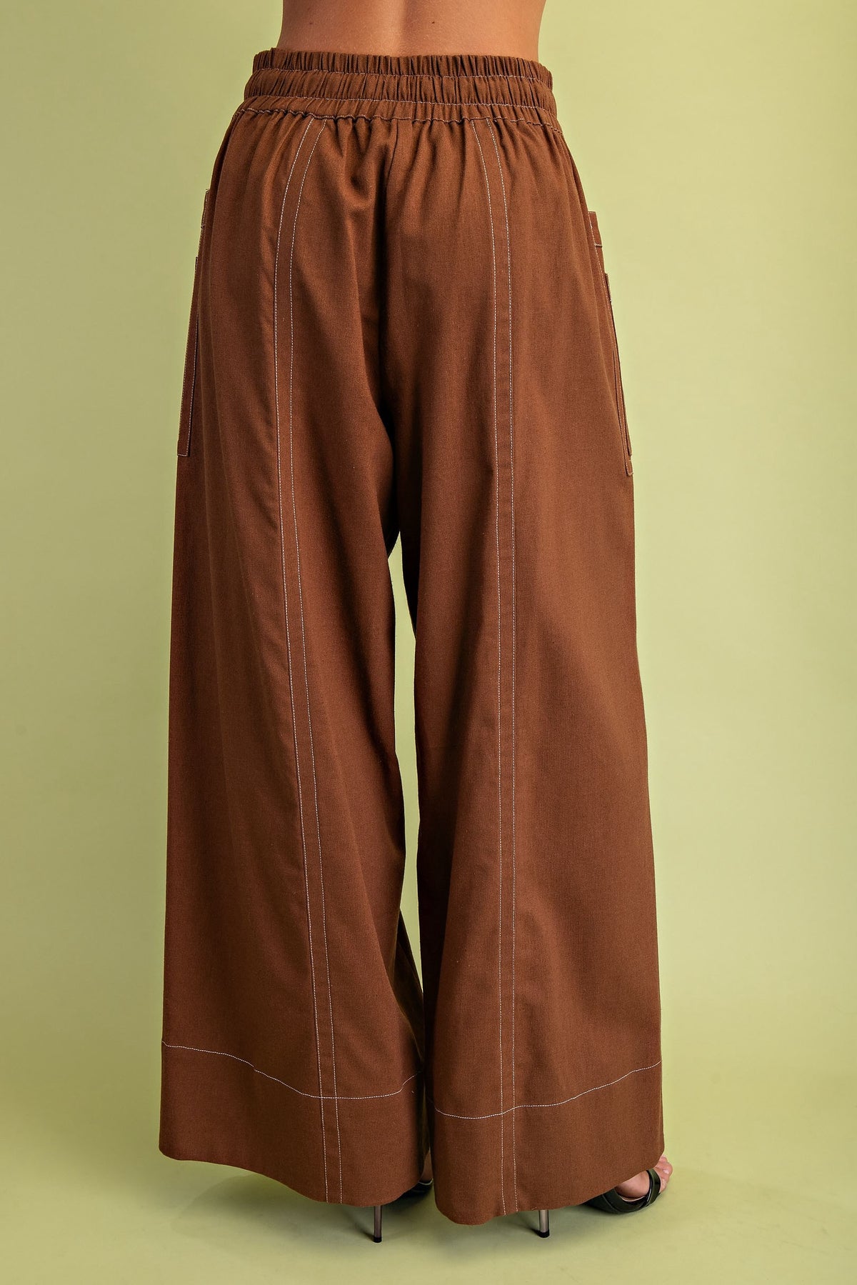 Oakley Linen Pants - Walnut