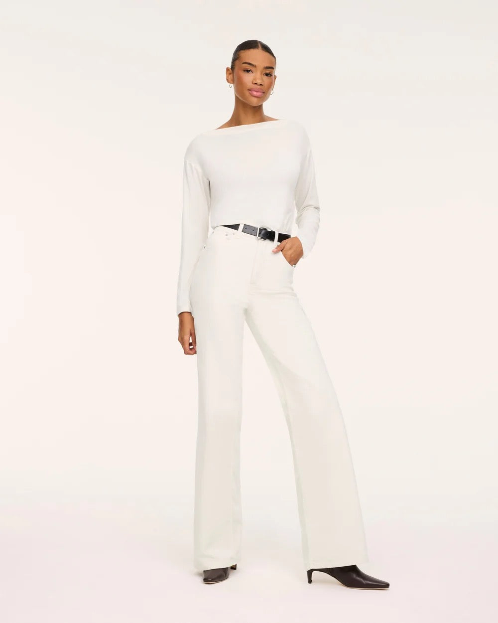 Spanx Corduroy Wide Leg Jean