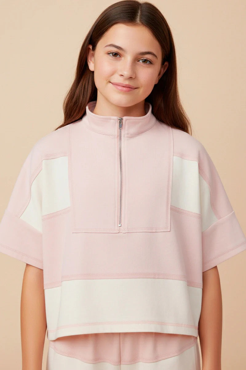Reese Youth Half Zip Top