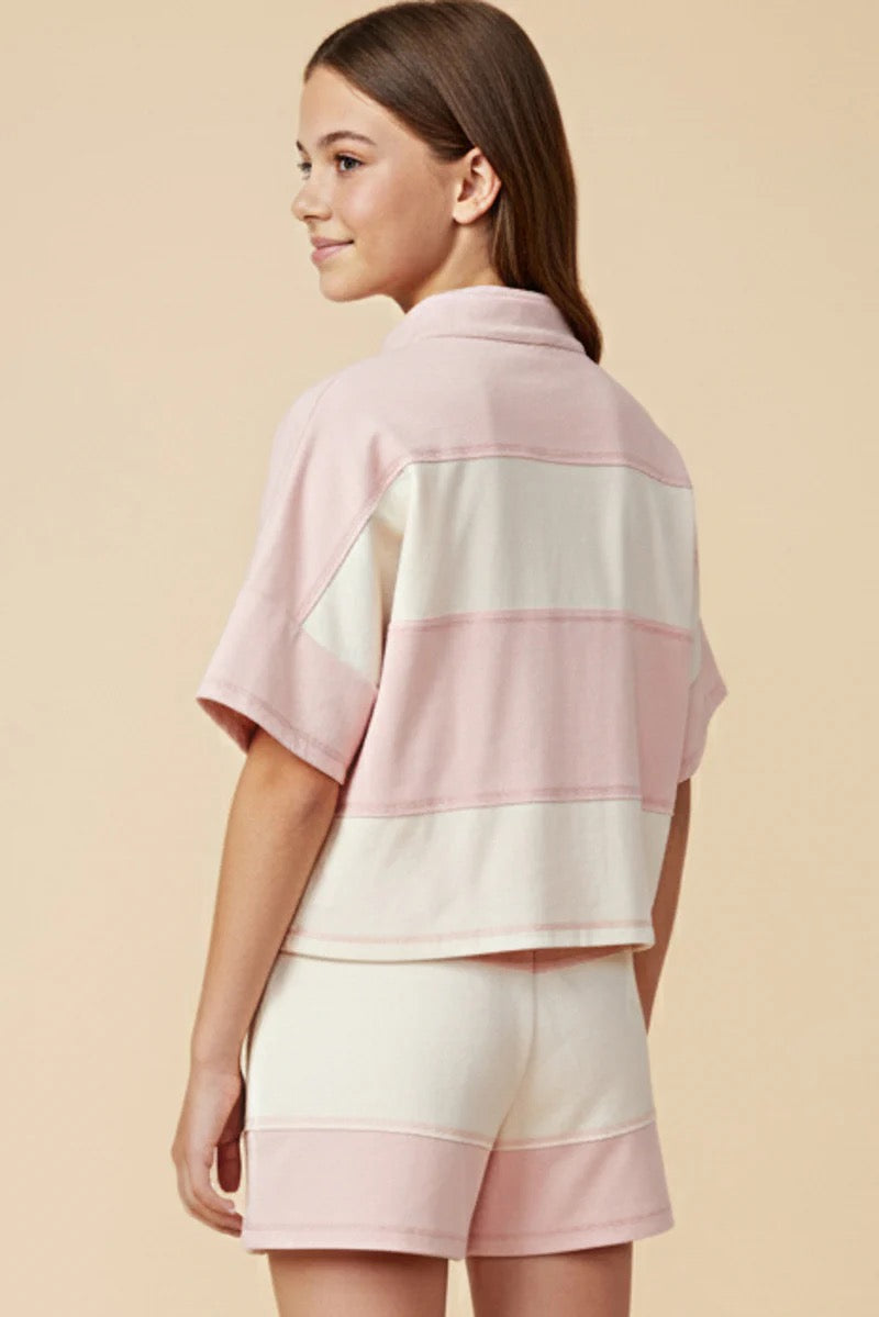 Reese Youth Half Zip Top