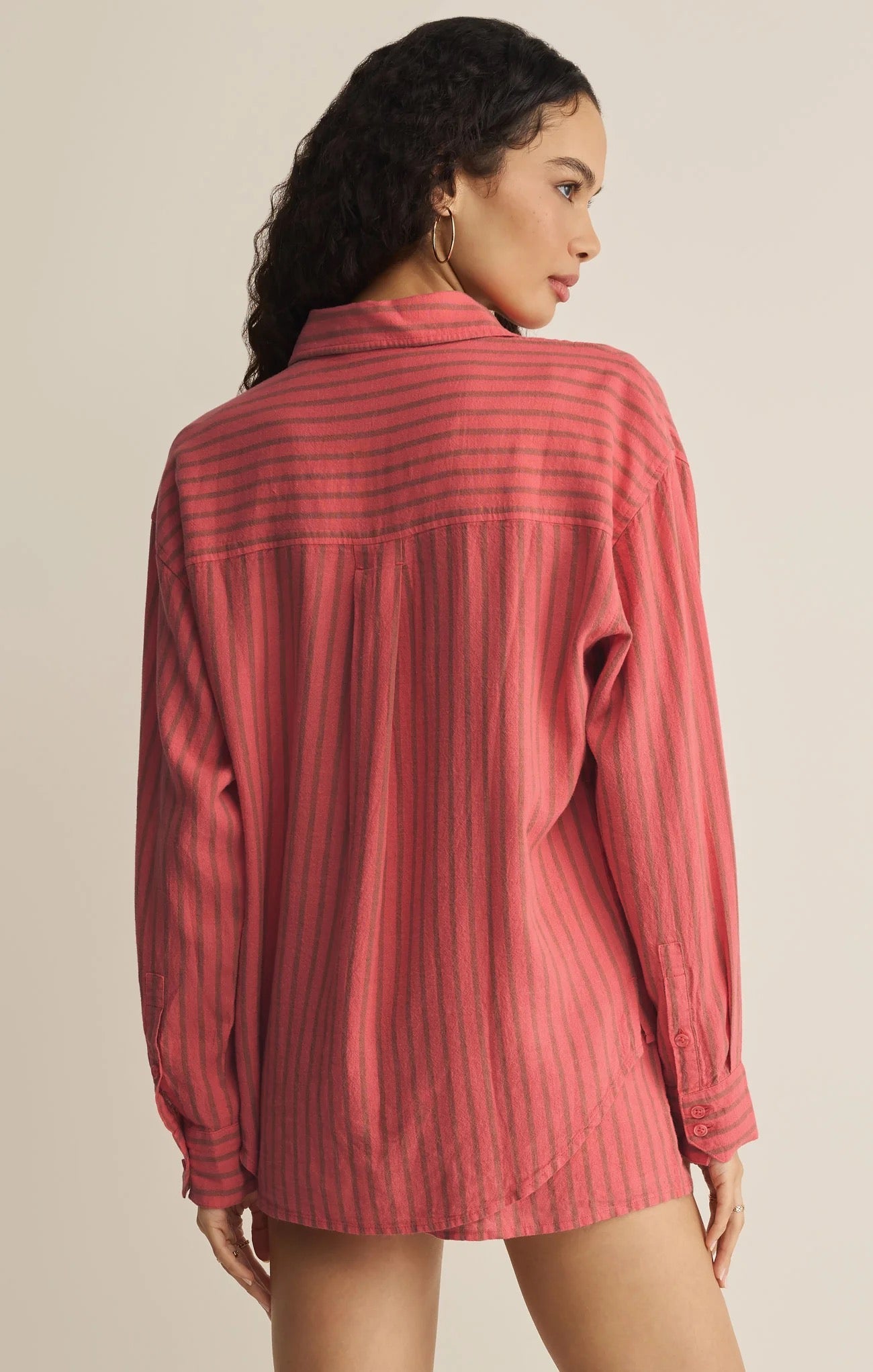 The Perfect Striped Button Up